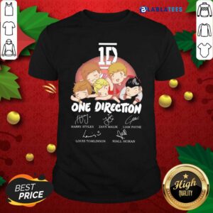 Nice 1D One Direction Chibi Signatures Shirt