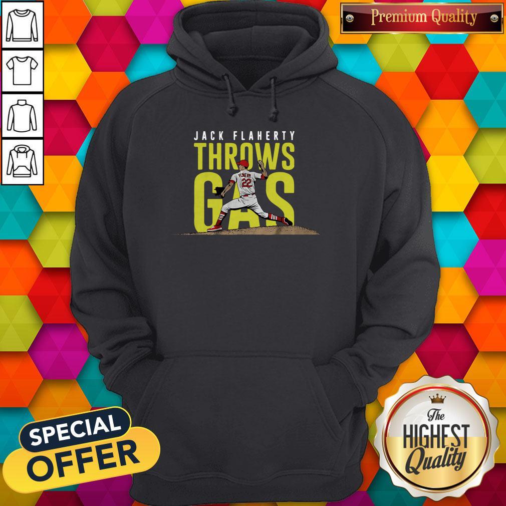 Nice 2020 Jack Flaherty Throws Gas Shirt - Image 2