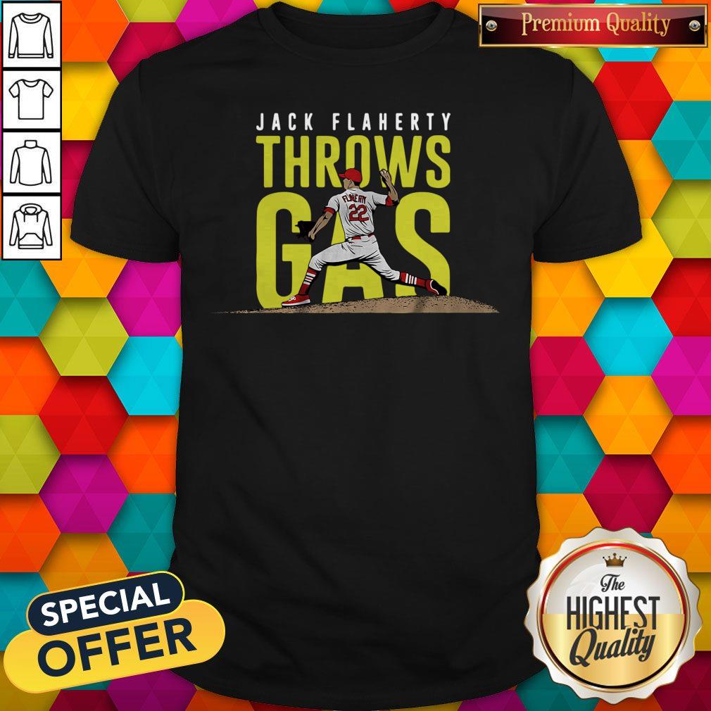 Nice 2020 Jack Flaherty Throws Gas Shirt