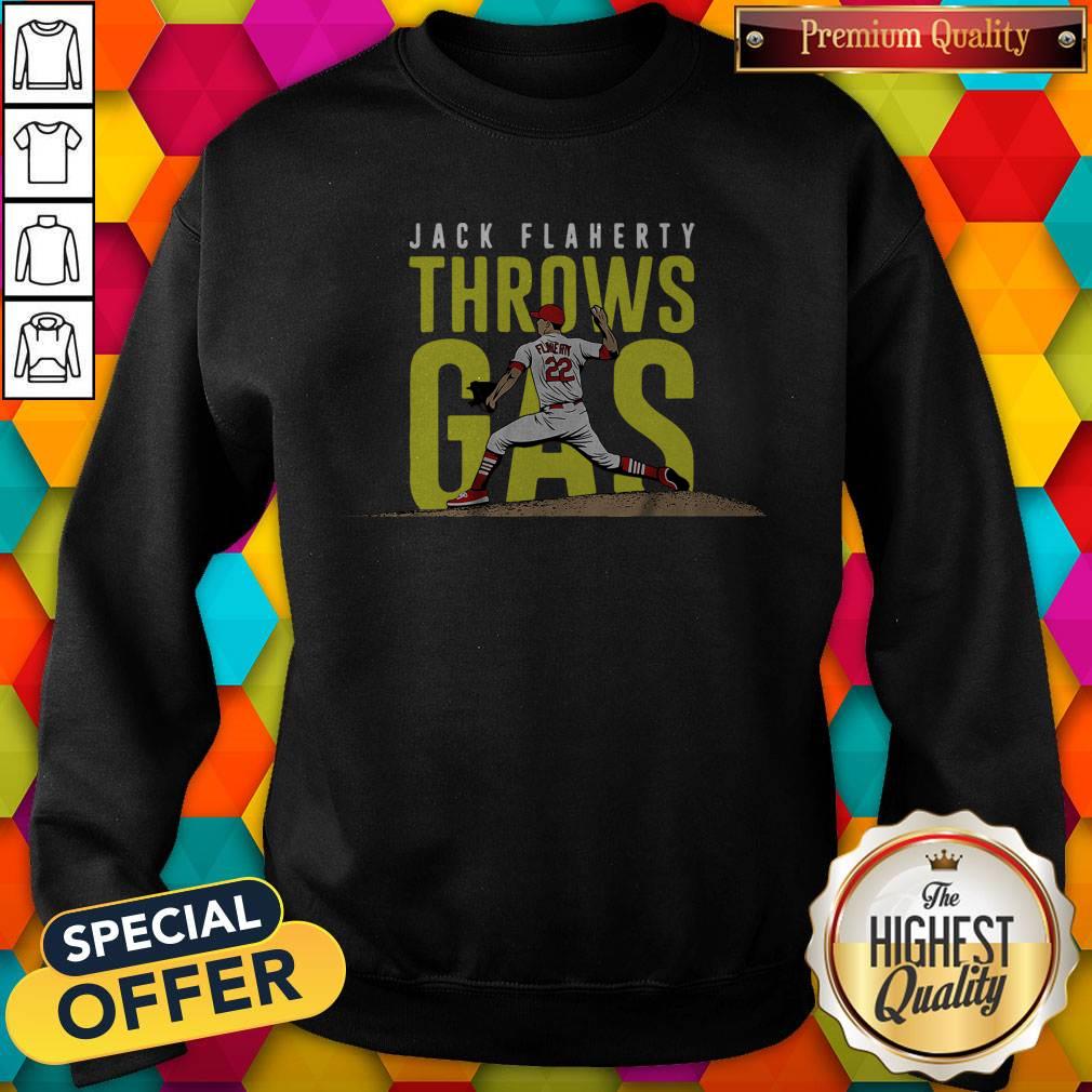 Nice 2020 Jack Flaherty Throws Gas Shirt - Image 5
