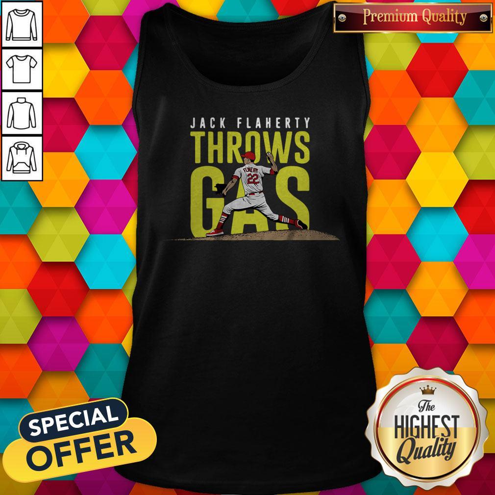 Nice 2020 Jack Flaherty Throws Gas Shirt - Image 4