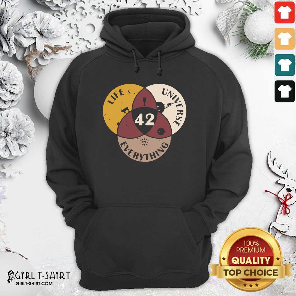 Nice 42 The Answer To Life Universe And Everything Shirt - Image 5