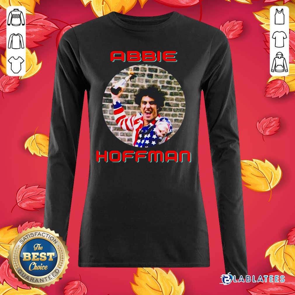 Nice Abbie Hoffman In His American Flag Shirt - Image 3