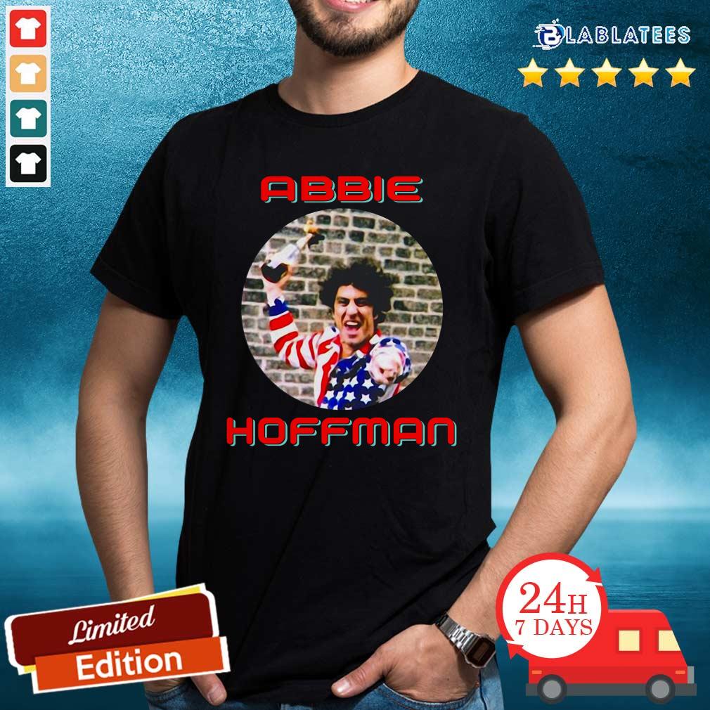 Nice Abbie Hoffman In His American Flag Shirt