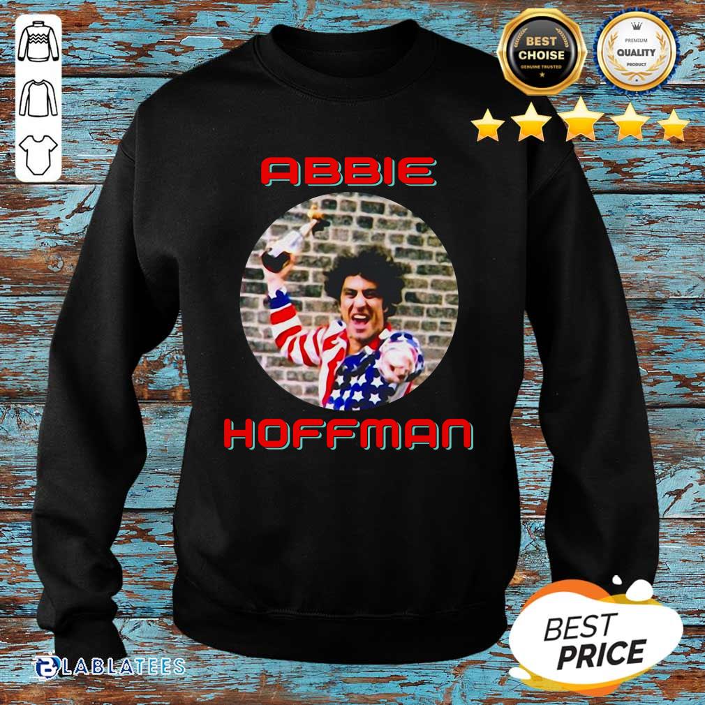 Nice Abbie Hoffman In His American Flag Shirt - Image 4