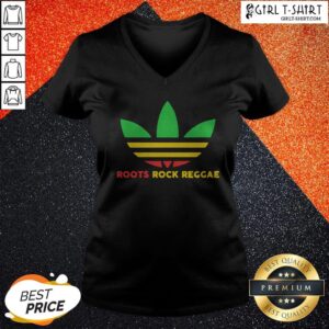 Alternative view of Nice Adidas Logo Roots Rock Reggae Shirt