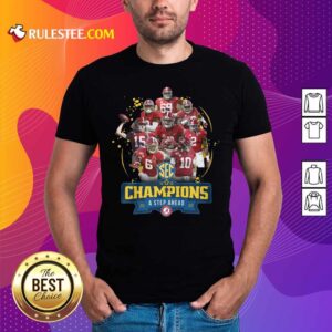 Nice Alabama Crimson Tide Champions A Step Ahead 2020 Shirt
