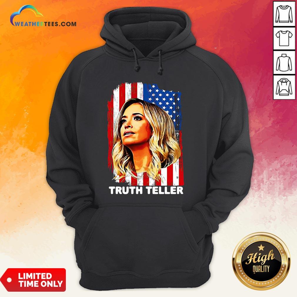 Nice American Flag Kayleigh Mcenany Truth Teller Funny Shirt - Image 5