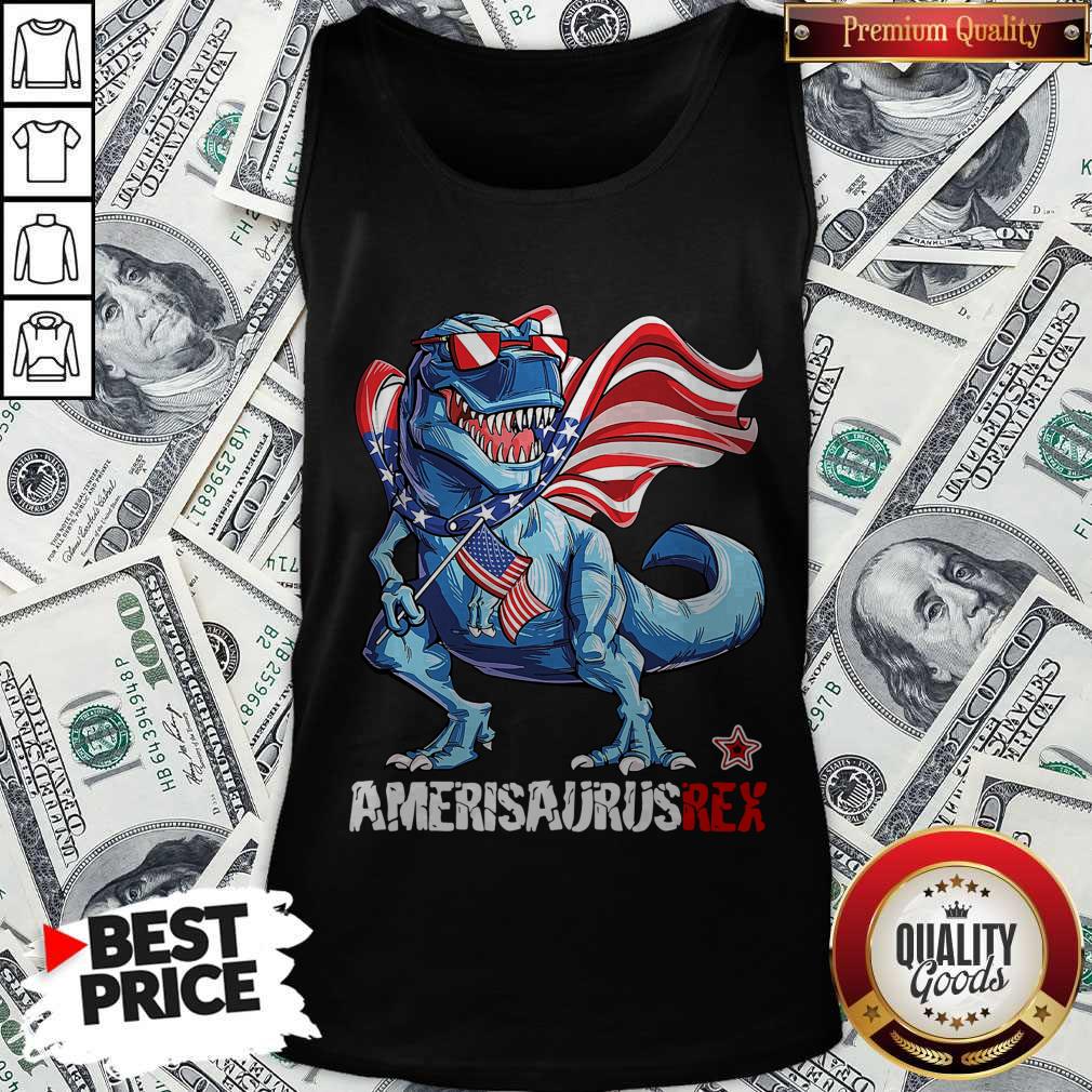 Nice Amerisaurus Rex Happy Independence Day Shirt - Image 4