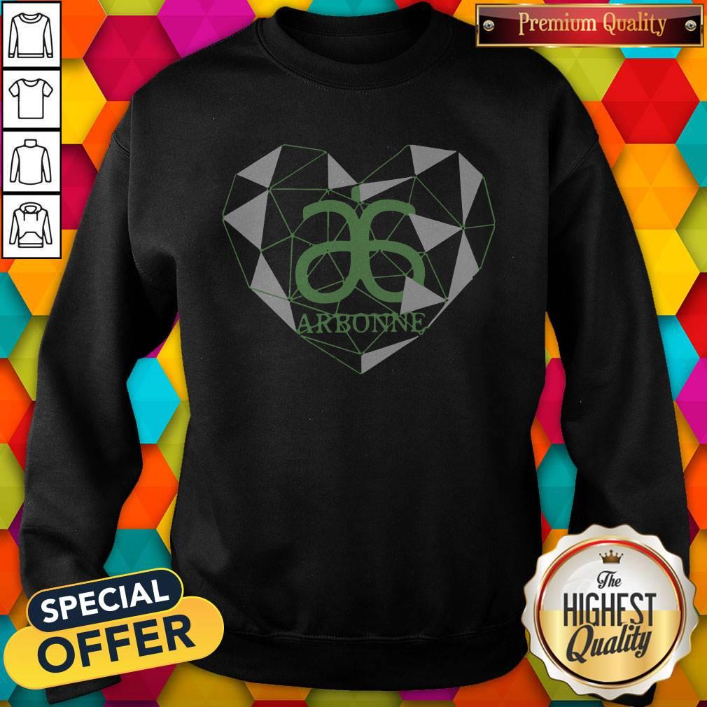 Nice Arbonne Logo Heart Diamond Shirt - Image 5