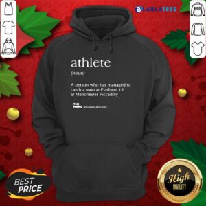 Alternative view of Nice Athlete A Person Who Has Manage Catch A Train At Platform 13 At Manchester Piccadilly Shirt