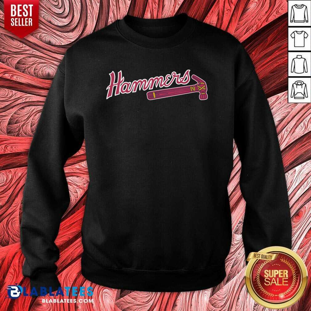 Nice Atlanta Hammers Shirt - Image 4