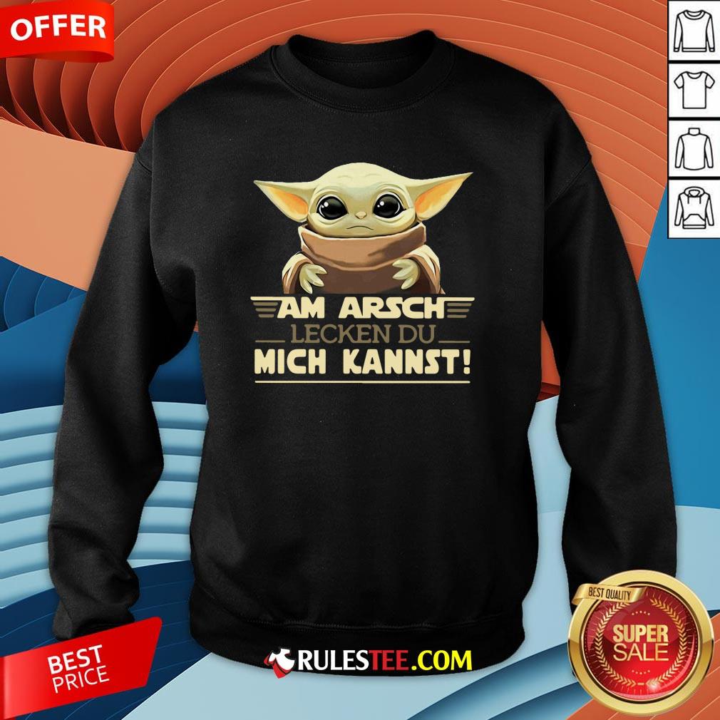 Nice Baby Yodda Am Arsch Lecken Du Mich Kannst T-Shirt - Image 5