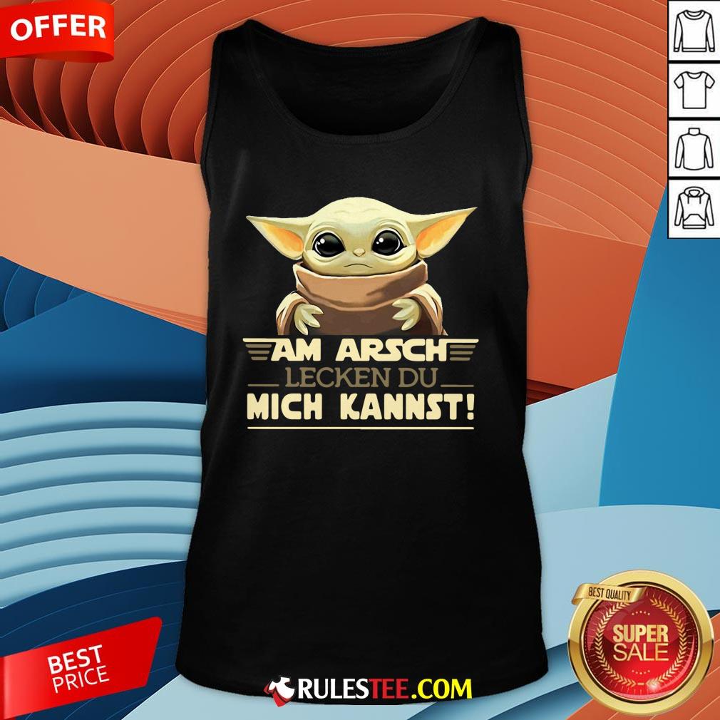 Nice Baby Yodda Am Arsch Lecken Du Mich Kannst T-Shirt - Image 4
