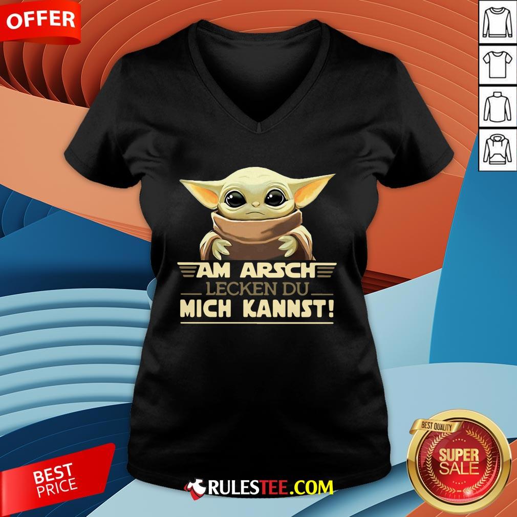 Nice Baby Yodda Am Arsch Lecken Du Mich Kannst T-Shirt - Image 3