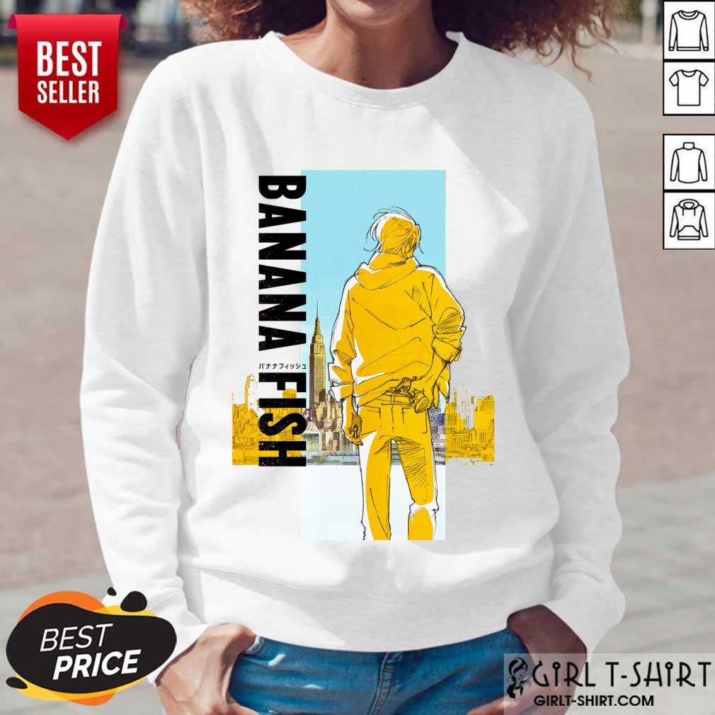 Nice Banana And Fish 2021 Shirt - Image 2