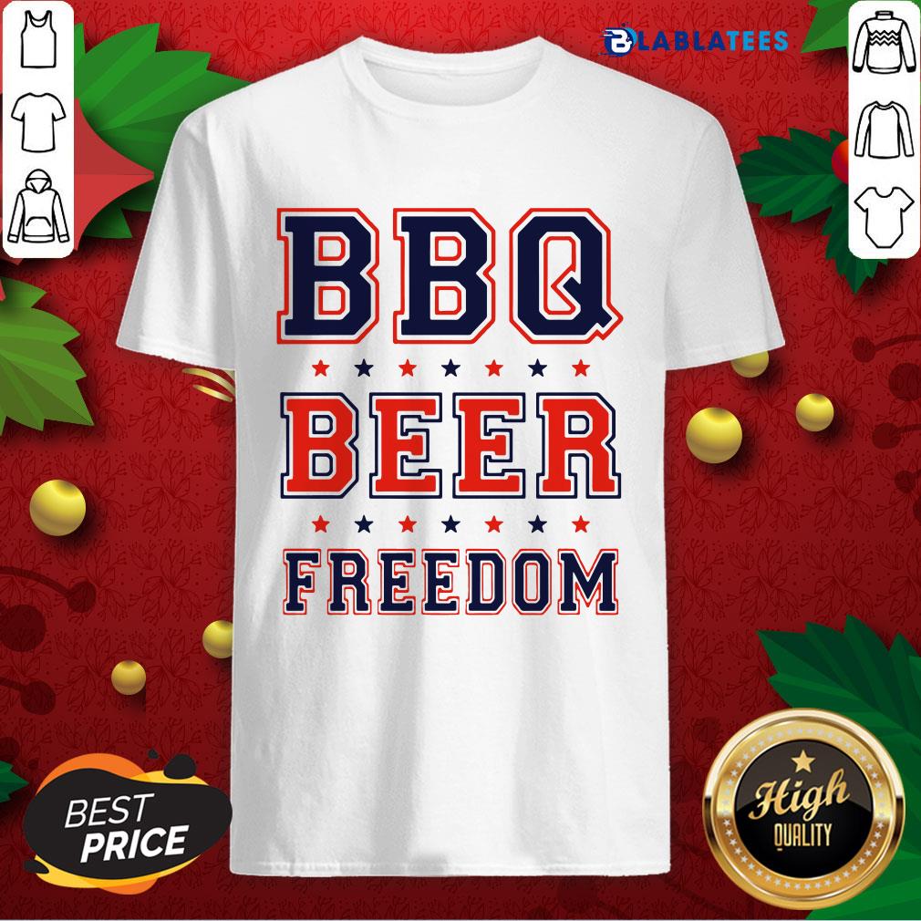Nice BBQ Beer Freedom 2020 Shirt