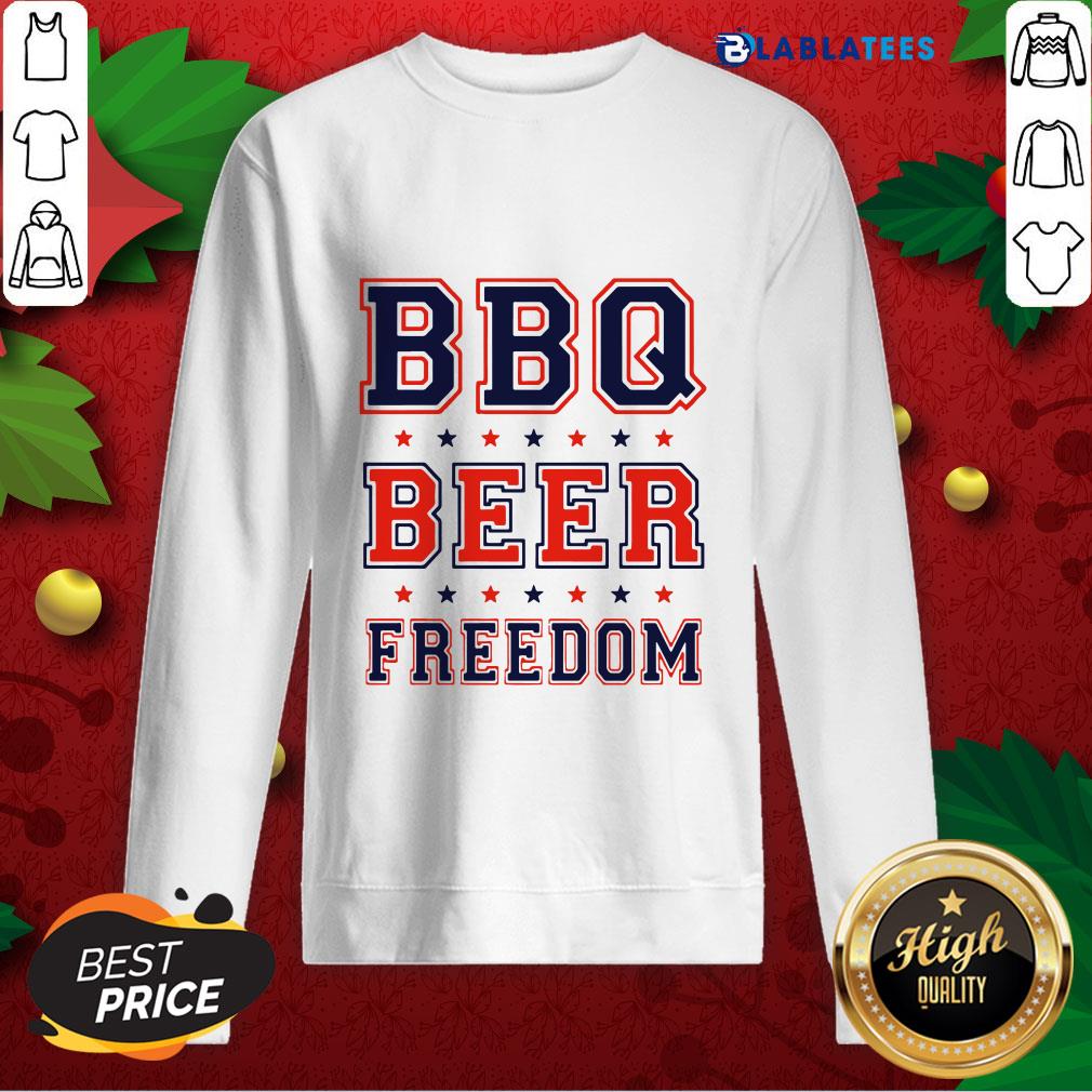 Nice BBQ Beer Freedom 2020 Shirt - Image 5