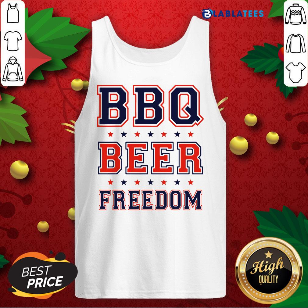 Nice BBQ Beer Freedom 2020 Shirt - Image 4