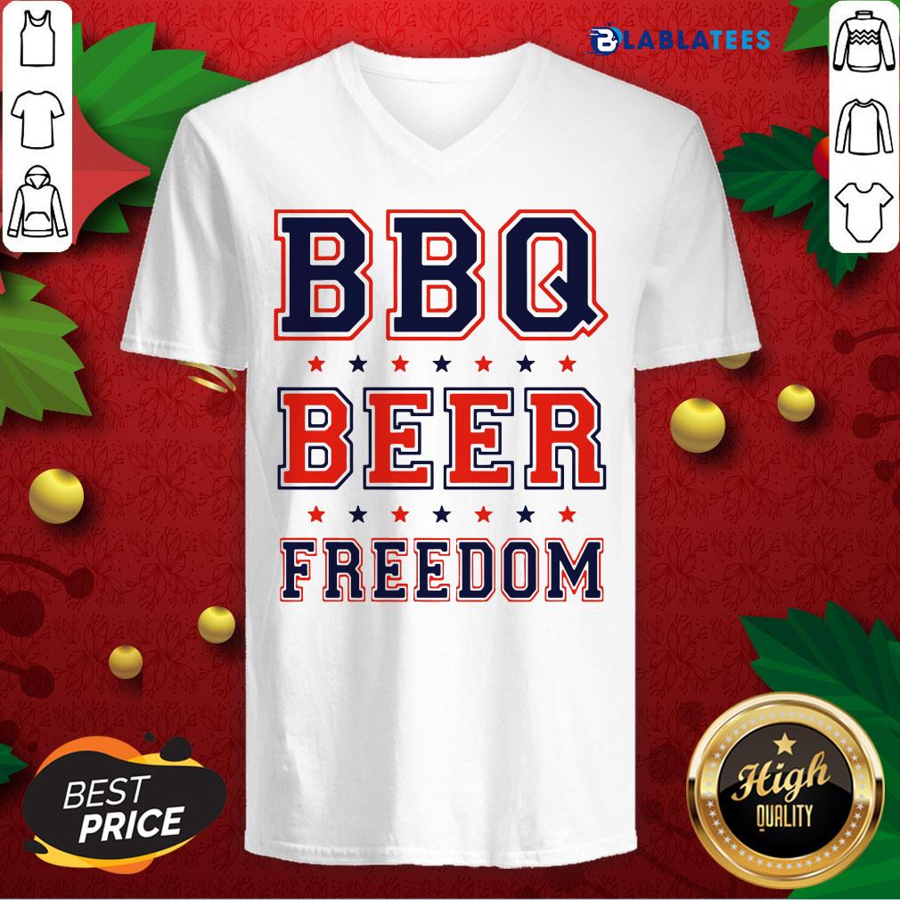 Nice BBQ Beer Freedom 2020 Shirt - Image 3
