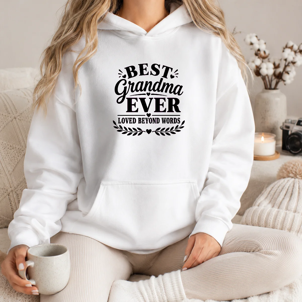 Nice Best Grandma Ever Family Celebration Silhouette Shirt - Image 2
