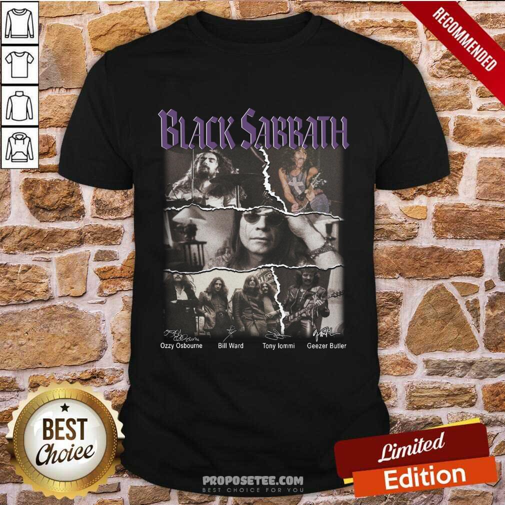 Nice Black Sabbath Shirt
