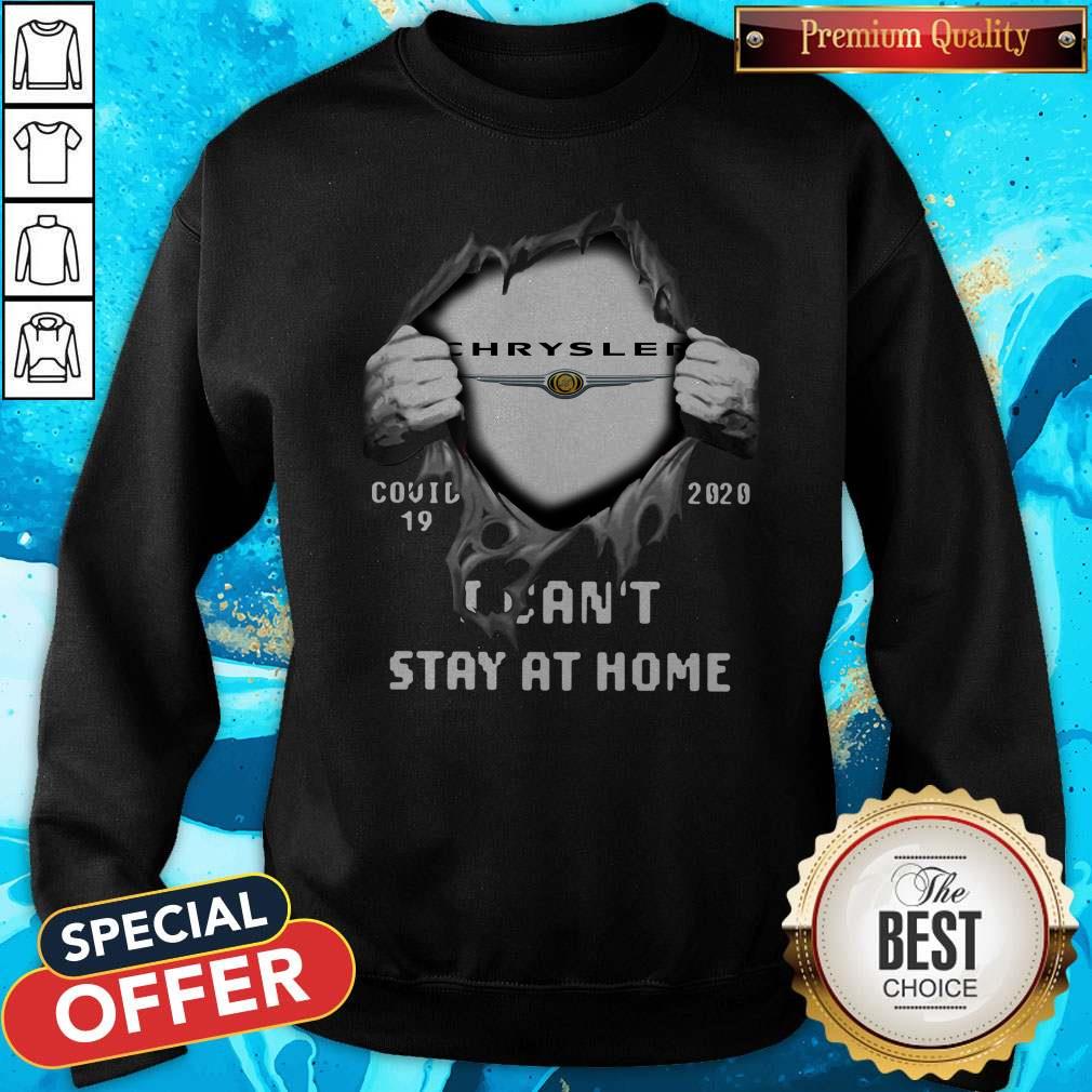 Nice Blood Inside Me Chrysler Covid-19 2020 I Can’t Stay At Home Halloween Shirt - Image 2