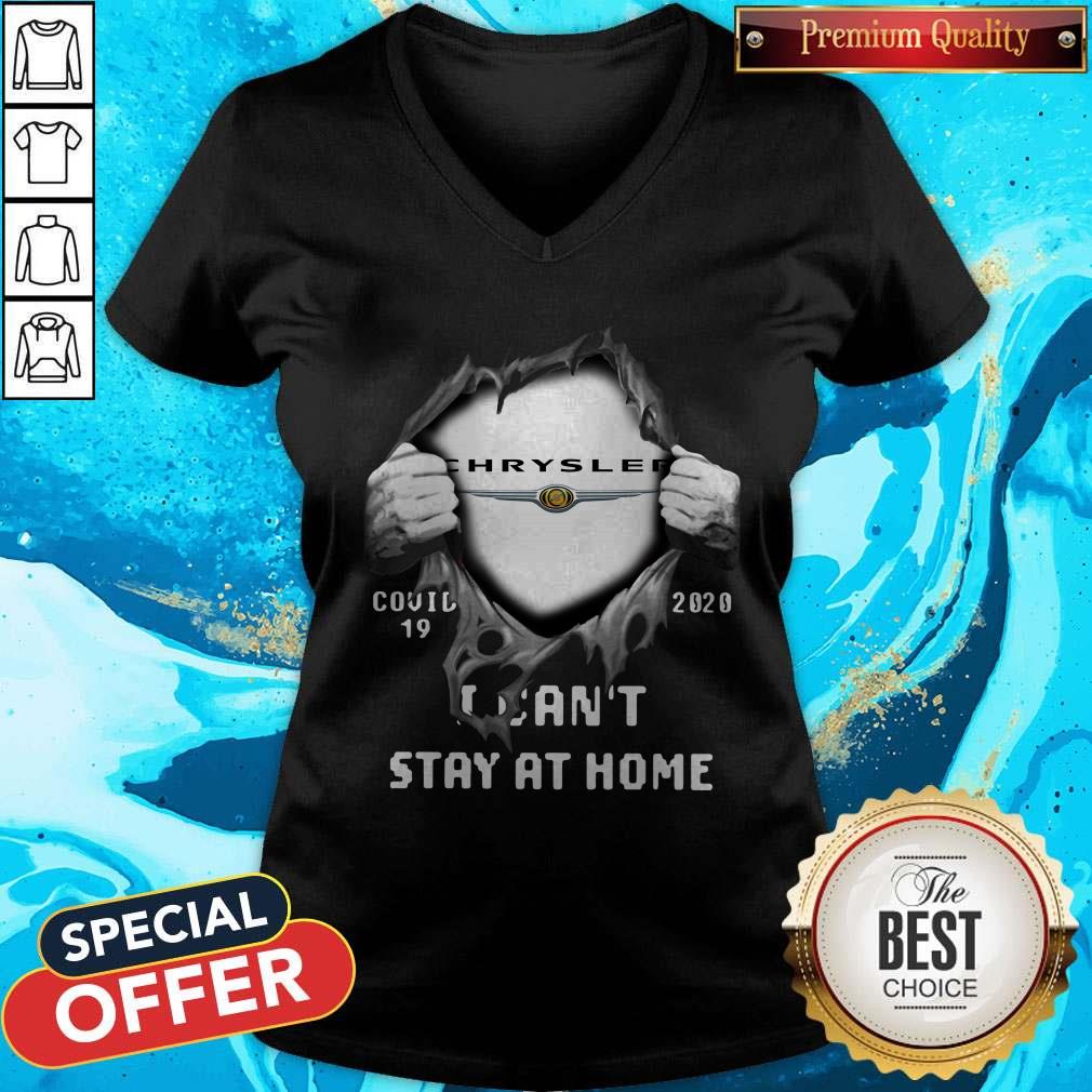 Nice Blood Inside Me Chrysler Covid-19 2020 I Can’t Stay At Home Halloween Shirt - Image 4