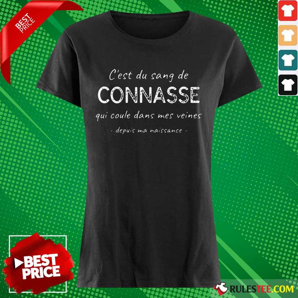 Nice C Est Du Sang De Connasse Shirt - Image 3