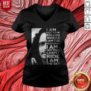 Alternative view of Nice Chris Cornell I Am Not Your Rolling Wheels I Am The Highway I Am Shirt