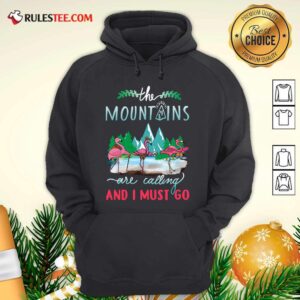Alternative view of Nice Crane The Mountains Are Calling And I Must Go T-Shirt