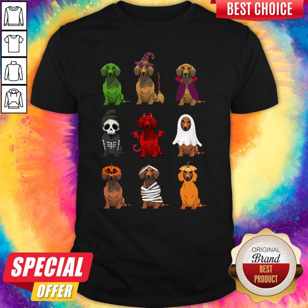 Nice Dachshunds Halloween Shirt