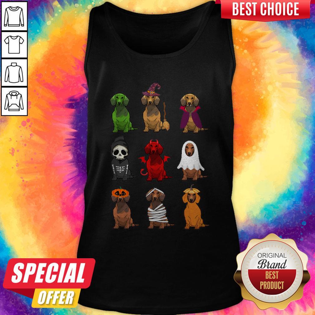 Nice Dachshunds Halloween Shirt - Image 4