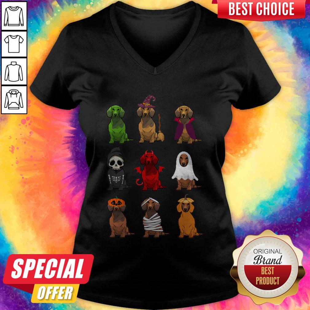 Nice Dachshunds Halloween Shirt - Image 3