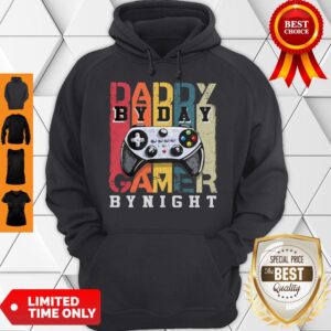 Alternative view of Nice Daddy By Dad By Night Gamer Vintage Shirt