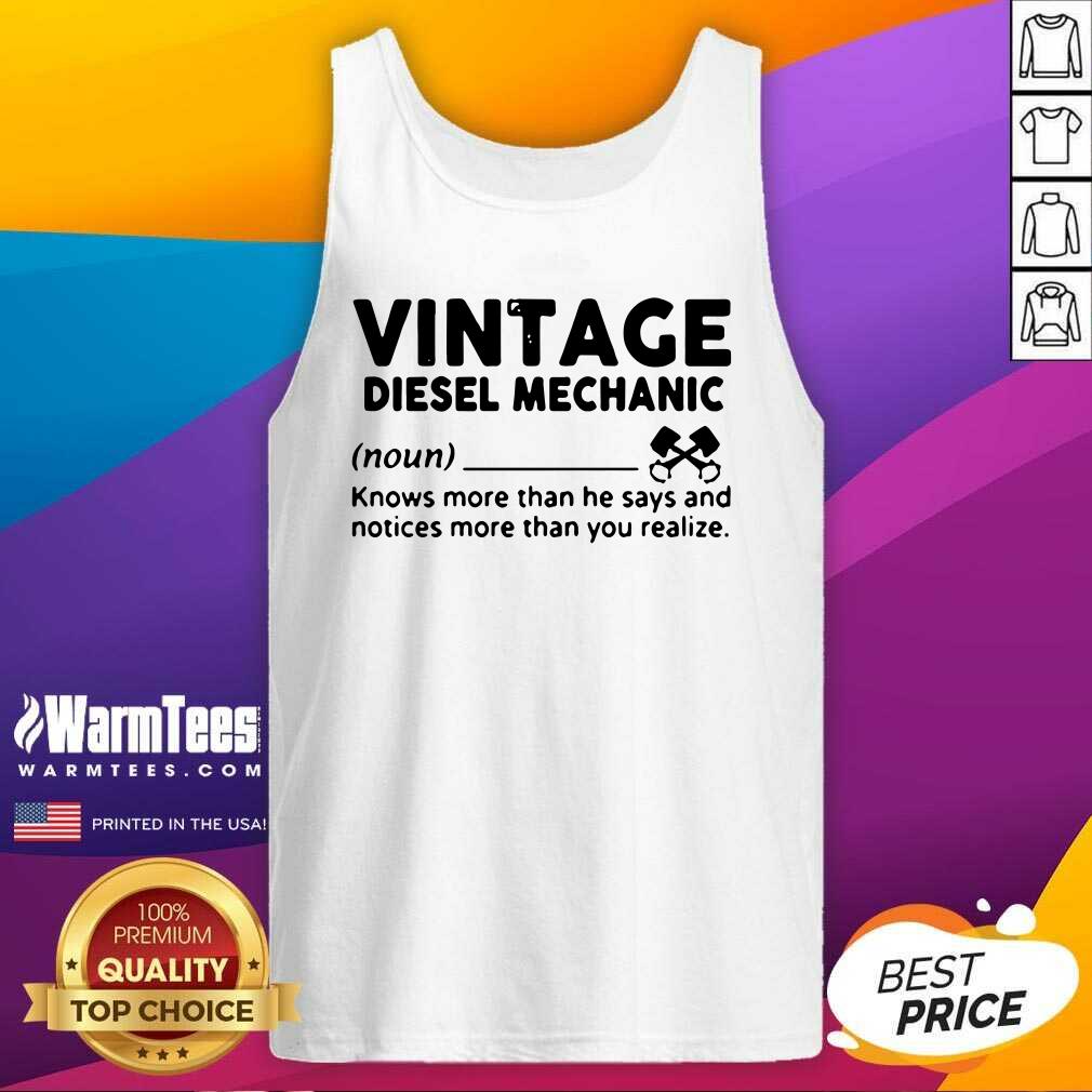 Nice Define Vintage Diesel Mechanic Shirt - Image 4