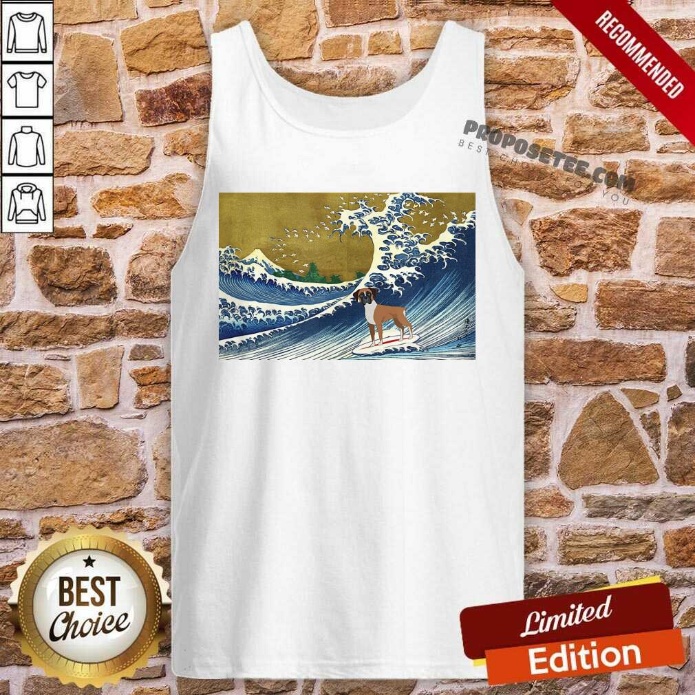 Nice Dog Windsurfing Shirt - Image 5