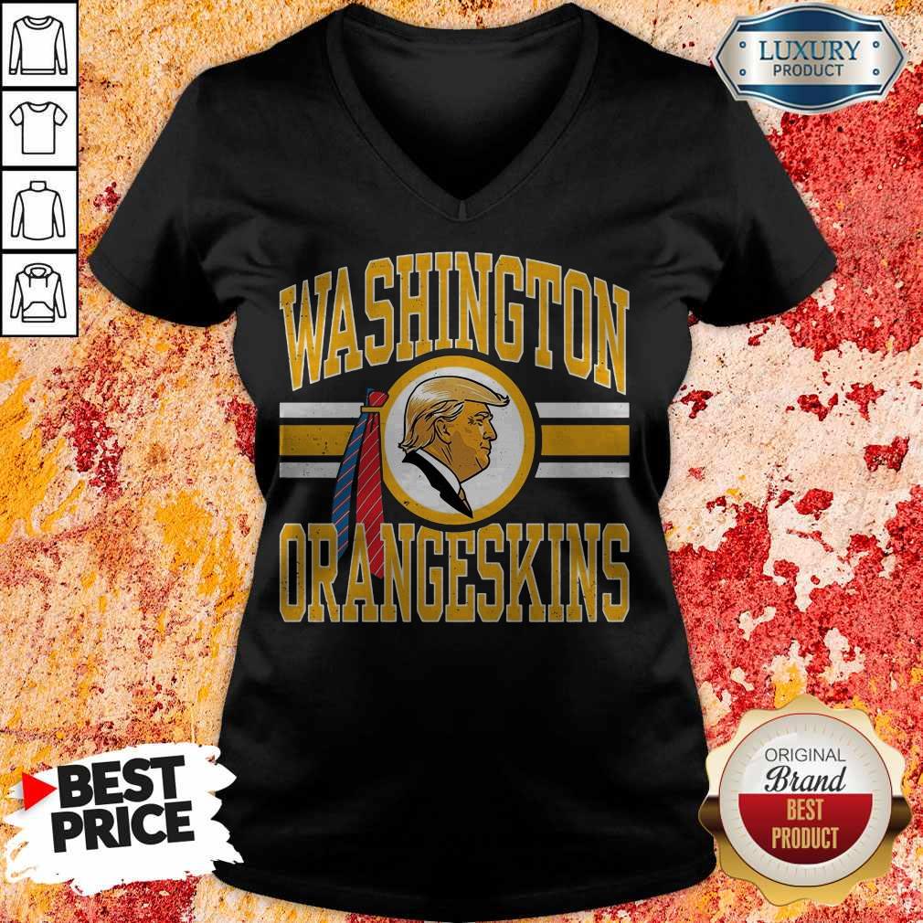 Nice Donal Trump Washington Orangeskins Shirt - Image 2