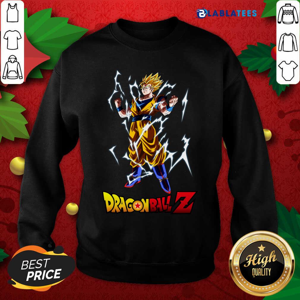 Nice Dragon Ball Z Son Goku Super Saiyan Shirt - Image 5