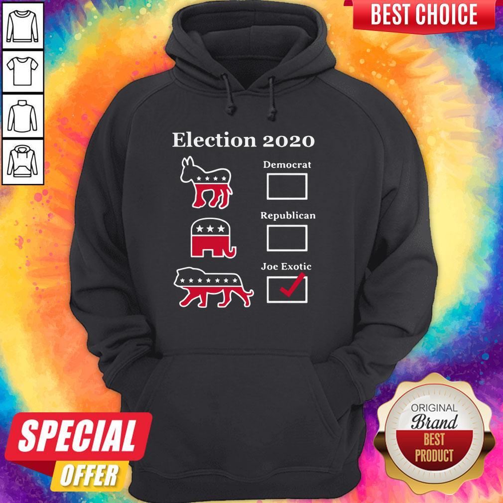 Nice Election US President 2020 Democrat Republican Joe Exotic Shirt - Image 5