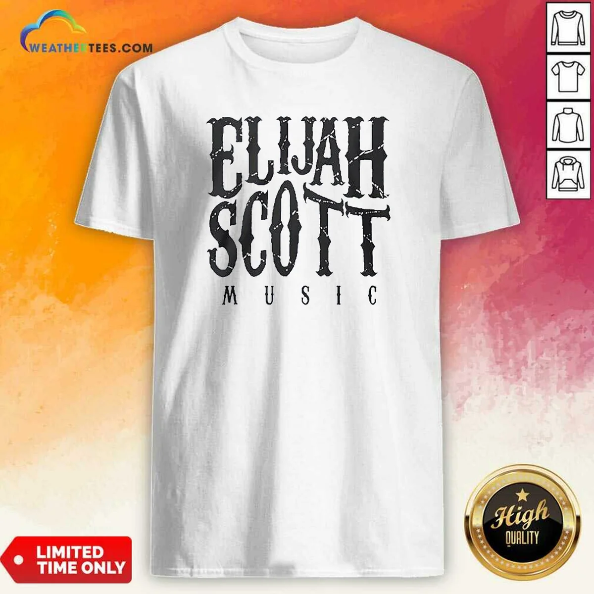 Nice Elijah Scott Music Shirt