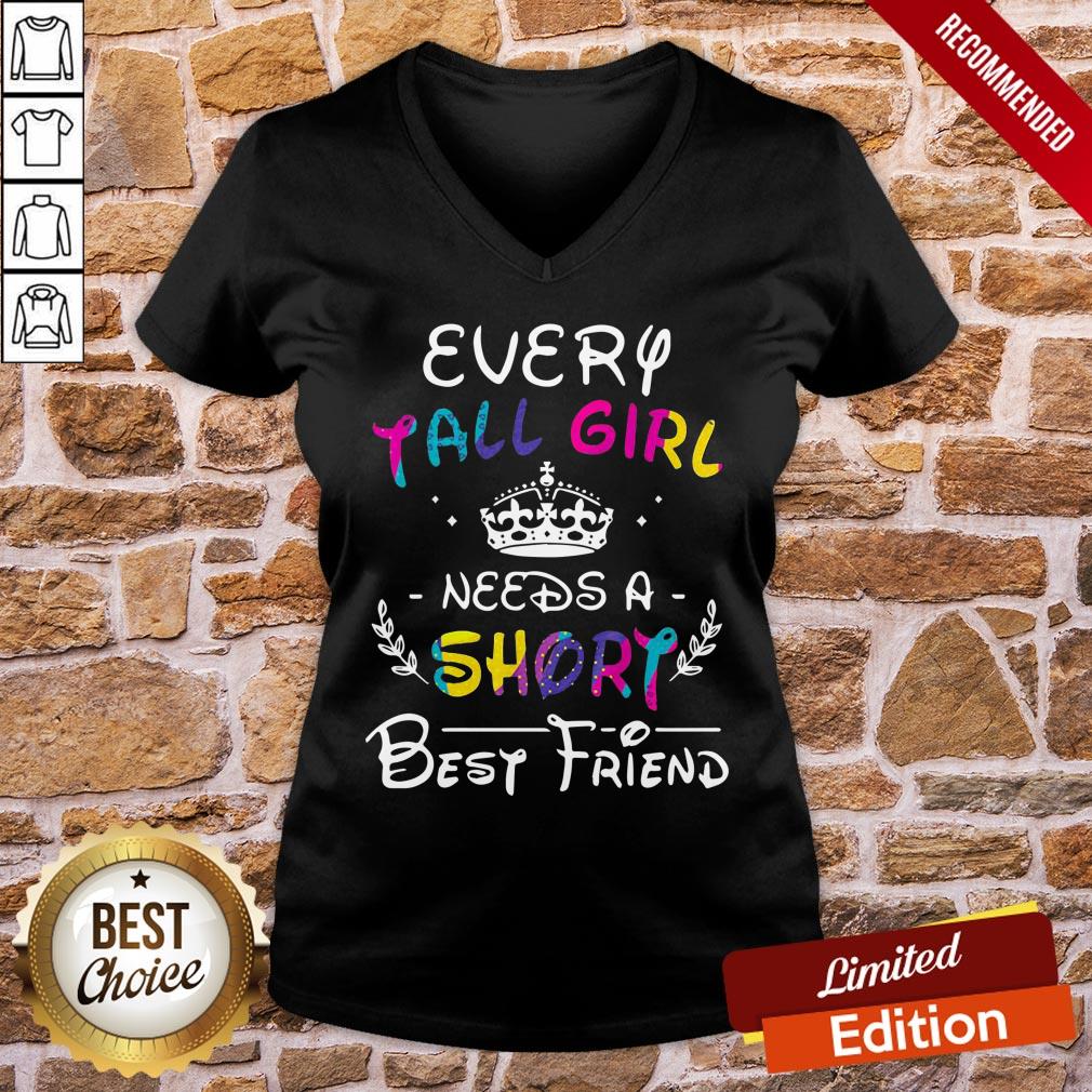 Nice Every Tall Girl Needs A Short Best Friend Shirt - Image 2