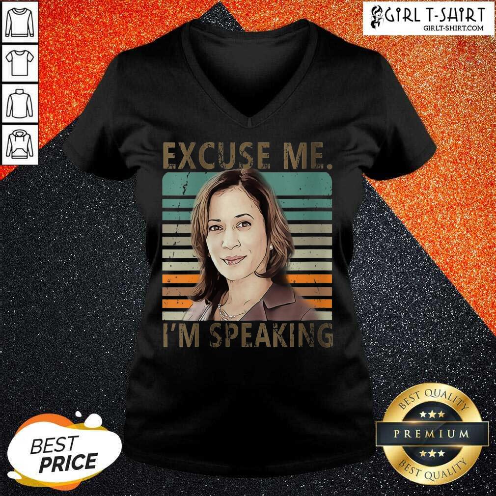Nice Excuse Me Im Speaking Vice President Kamala Harris Shirt - Image 2