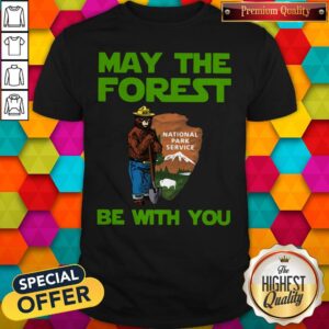Nice Farmer Bear May The Forest Be With You Shirt