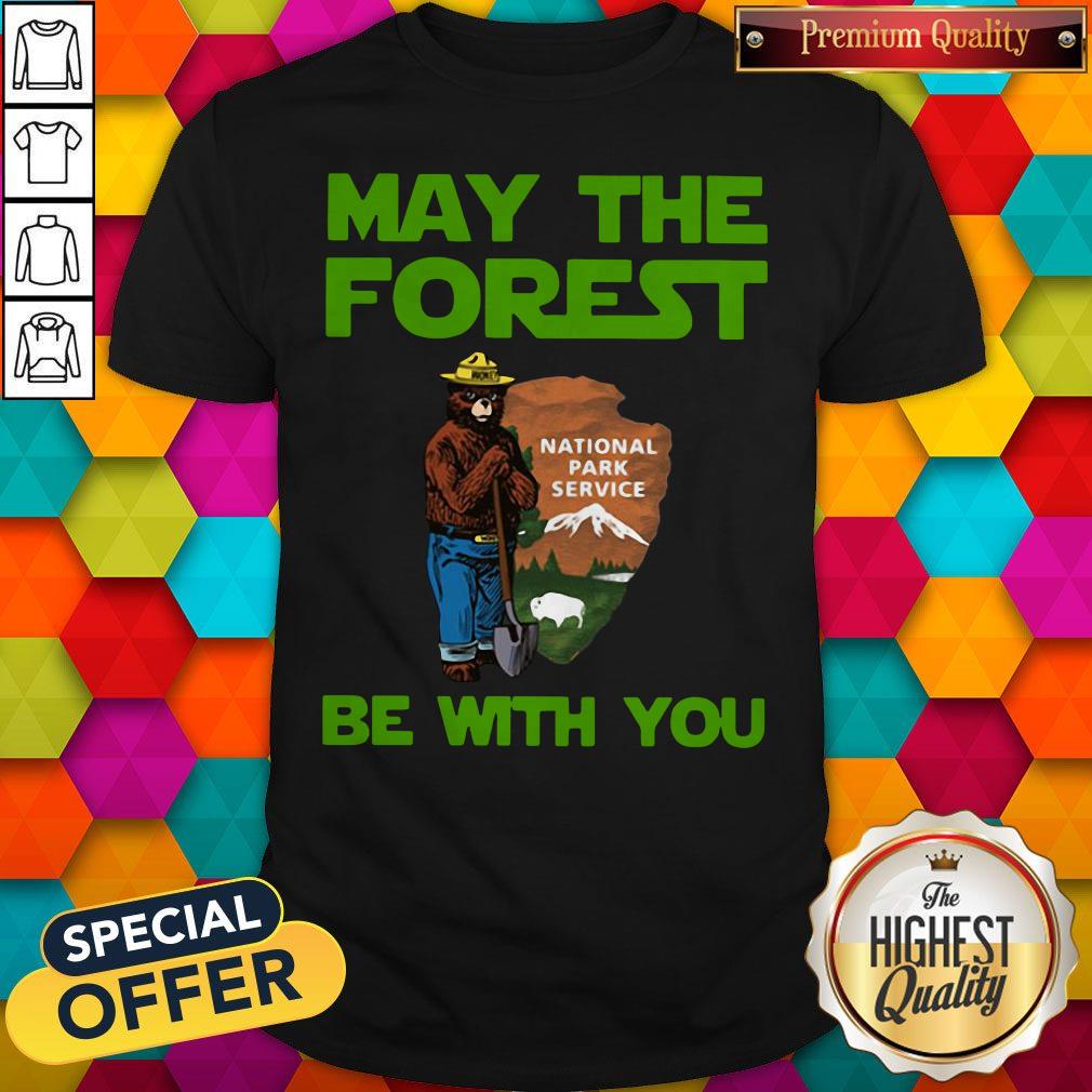 Nice Farmer Bear May The Forest Be With You Shirt