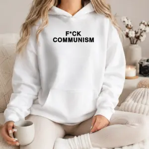 Alternative view of Nice Fck Communism Anti Communism Political Statement Shirt
