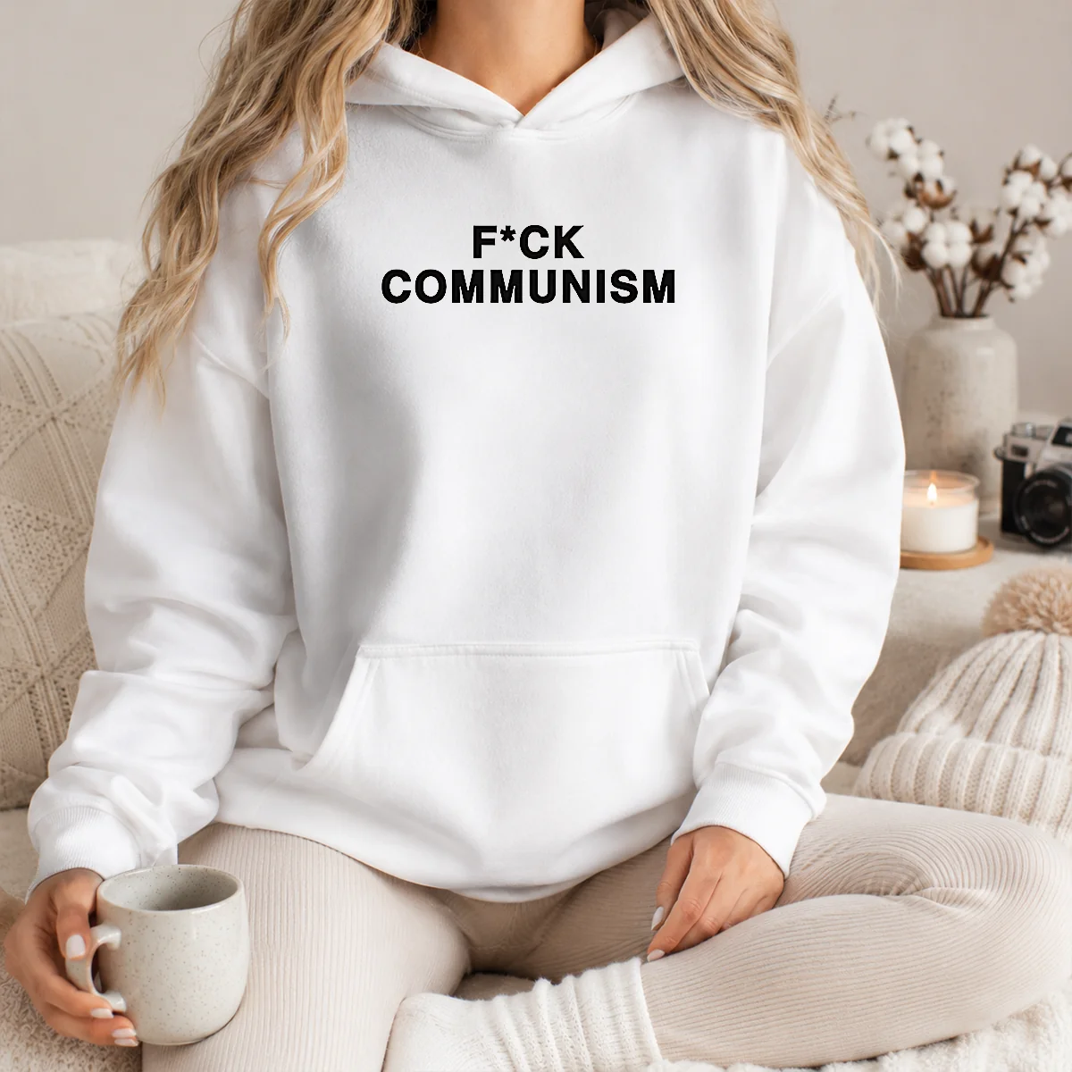 Nice Fck Communism Anti Communism Political Statement Shirt - Image 2