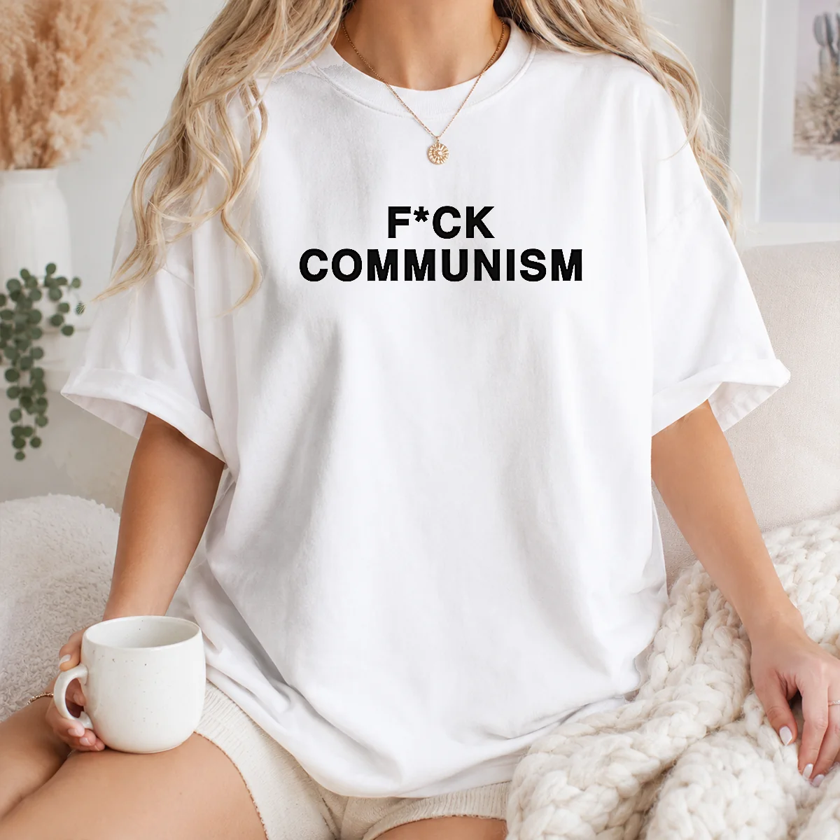 Nice Fck Communism Anti Communism Political Statement Shirt