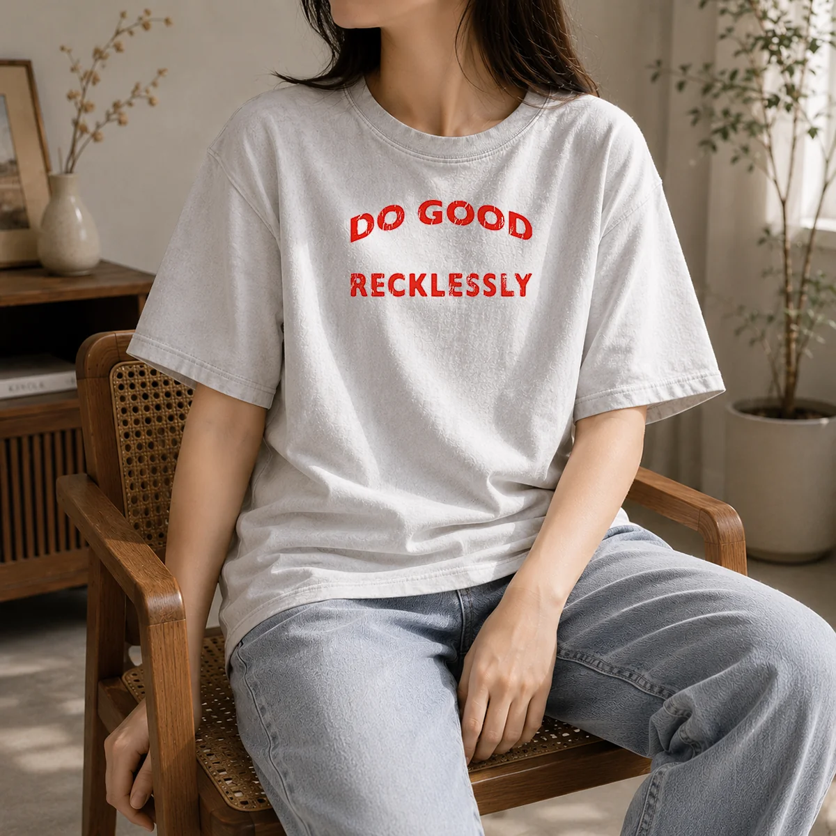 Nice Funny Do Good Recklessly Motivational Quote Shirt - Image 8