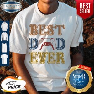Nice Game Best Dad Ever Happy Father's Day Vintage Shirt